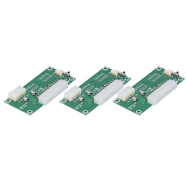 3 stk. Multi-Power Synkroniseringsstartkort med 24-bens tilslutningslinje computeradapter