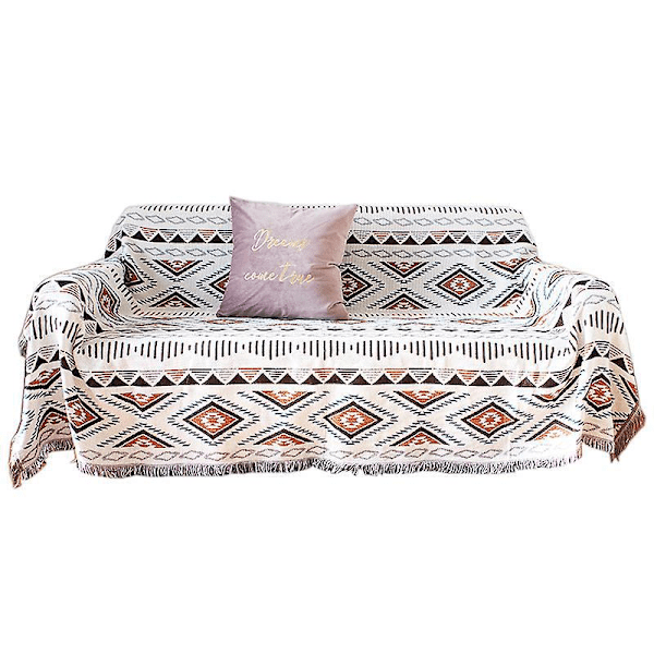 Sofffilt Dekorativt Stolsöverdrag för Soffa, Säng, Campingfilt (130 x 180 CM)