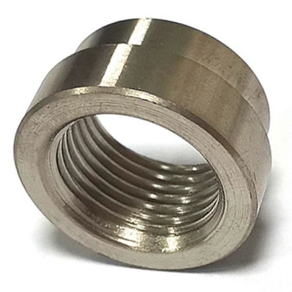 Automotive M18*1.5 Rustfrit Stål Ilt Sensor Møtrik Udstødningsrør Sensor Adapter Møtrik