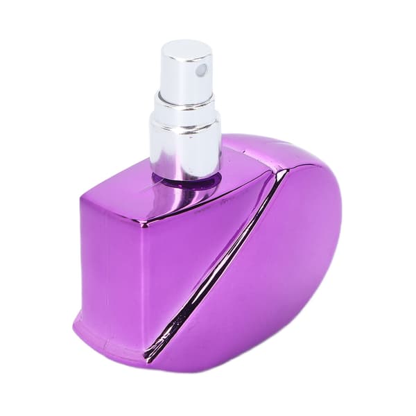 Genopfyldelig Parfume Atomizer Flaske Hjerteformet Bærbar Tom Parfume Sprayflaske 25ml Lilla