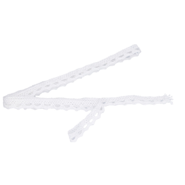 Spetsband, transparent mönster, elegant stil, återanvändbar, gör-det-själv-tillverkning, sytillbehör för scrapbooking, rosett, vit