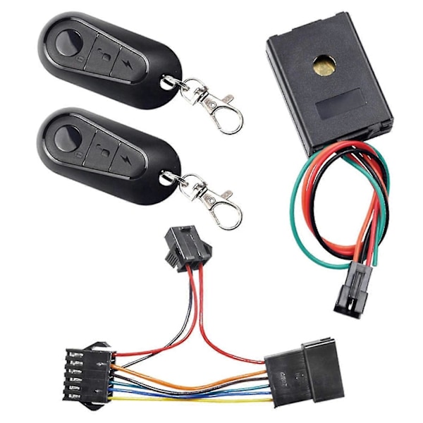 36v-72v Elcykel Alarm E Cykel Fjärrkontroll Elektrisk Scooter Stöldskydd Ersättning För Xiaomi M365/1s/m365 Pro