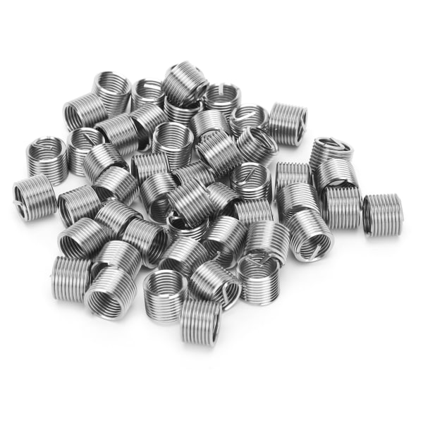 50 kpl kierreliittimet urospuoliset naaraspuoliset supistusmutterin korjaustyökalut ruostumattomasta teräksestä M8x1x1,5D
