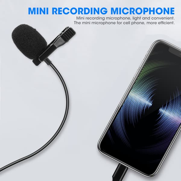 Pienet mikrofonit solmioklipsi taskupuhelin minitallennus matkapuhelinmikrofoni