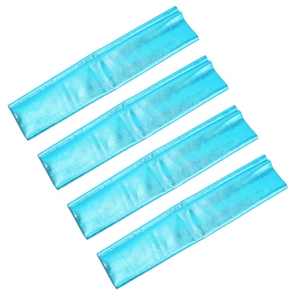 4 st RC Stötdämparskydd Polyester Dammtätt Andningsbart Dammskydd för 1/8 RC Bil Blå