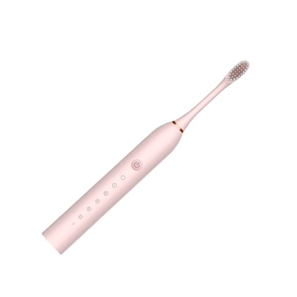 Elektrisk tandborste Barn Vuxna Universal Helautomatisk Ultra Sonic Mjuk borst Munvårdsprodukter Rosa