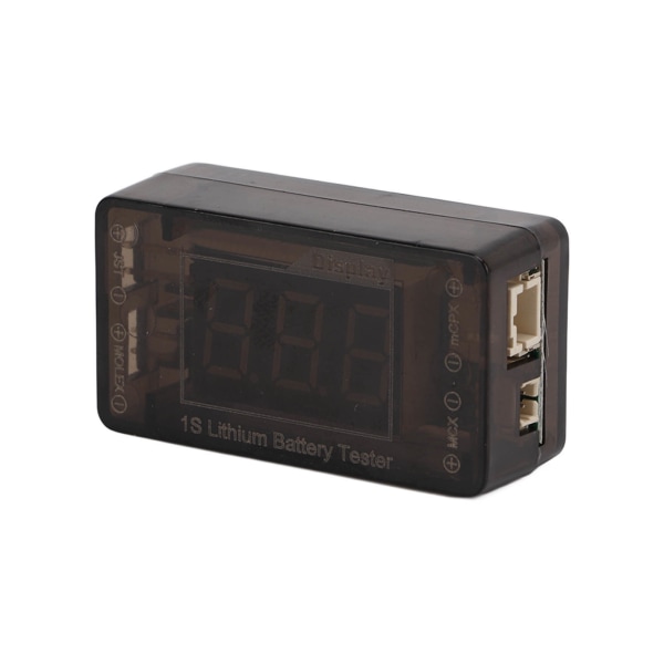 1S Battery Tester Indicator Checker for MOLEX JST MCPX MCX Pluggkontakt Batterispenning