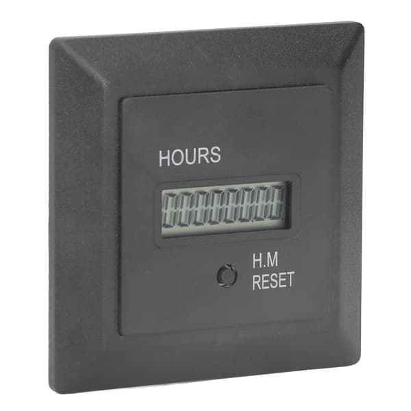 Timräknare Digital Display Timer Timräknare Mätare 0‑999999H 59M för Industri 100‑240V AC
