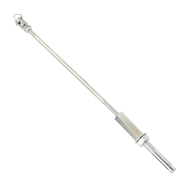 Banjo Pole Oppreist Sølv Justerbar Bærbar Stativ Musikk Instrument Tilbehør 350mm
