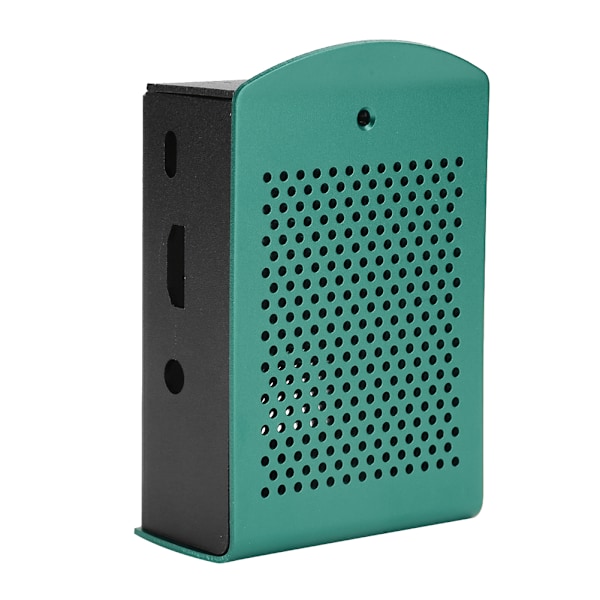 Metall moderkortshölje i aluminiumlegering, moderkortstillbehör för Raspberry Pi, grön
