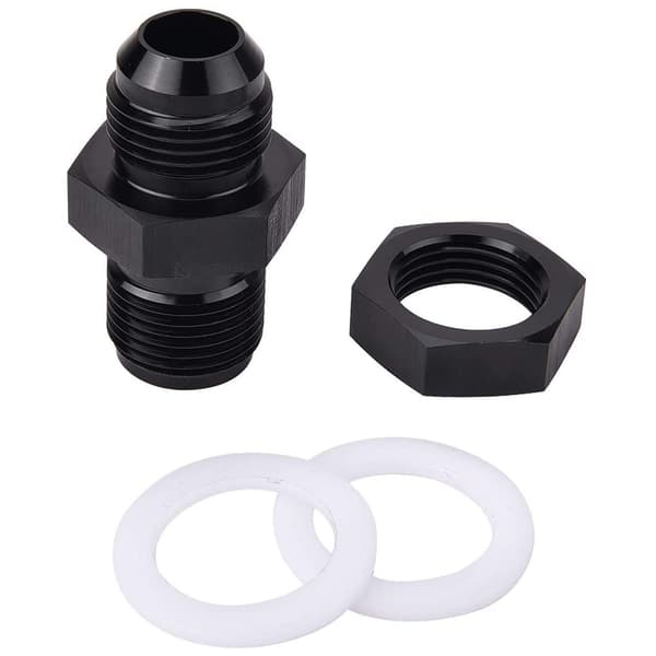 Celle skotfitting 6AN til 6AN aluminium lige brændstofadapter autokomponenter