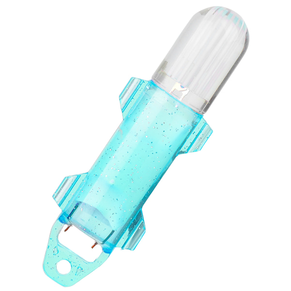 Mini vanntett LED Fish Lure Undervannsfiskelys Attraktiv blinkende lampe (blå)