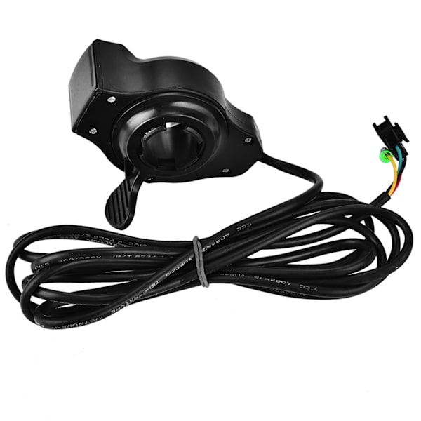 12V - 99V Ebike Scooter Tommelfingergas med LCD batterispændingsdisplay tilbehør