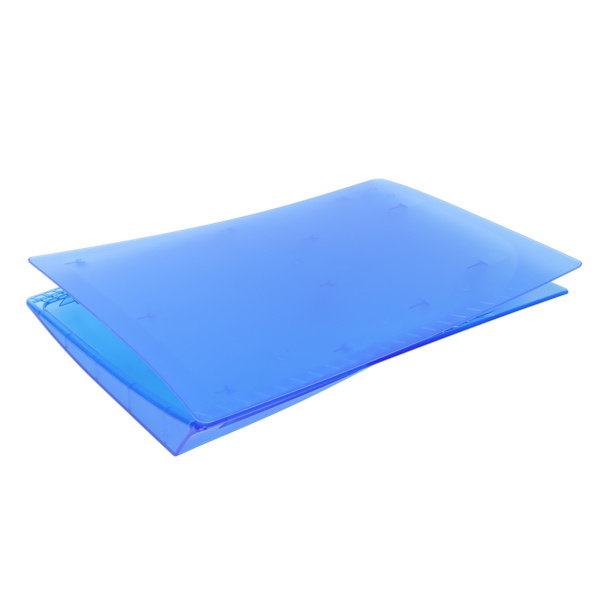 Spelkonsol Cover Repsäkert Dammtät skyddande matt skalpanel för PS5 Transparent Blue