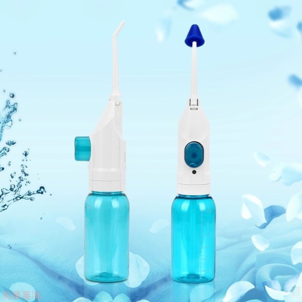 Oral Irrigator Water Pick Tand Cleaner Water Flosser Bärbar manuell dental scaler för resor