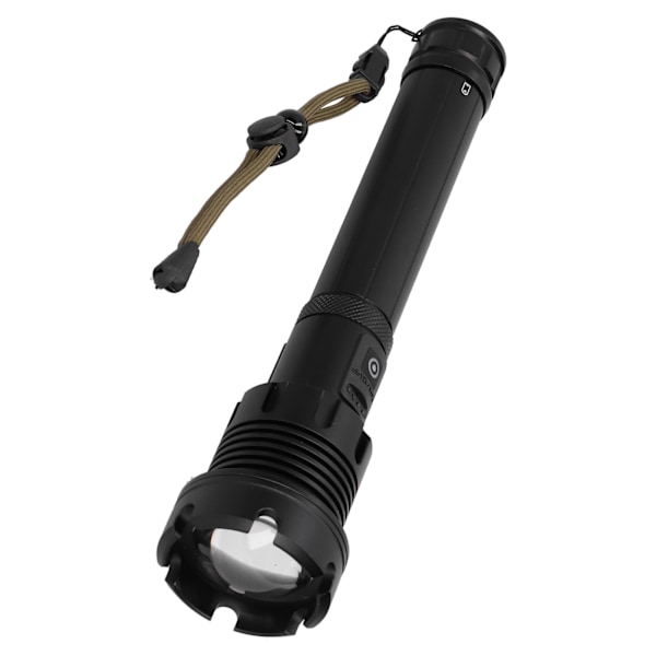 Utomhus USB-laddningsbar ficklampa dimbar multifunktionell handlampa ficklampa