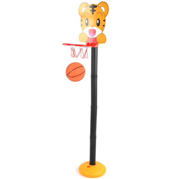 Barn inomhus utomhus tecknad lyftstation Basket Hoop Stand Kid Sport mål leksak