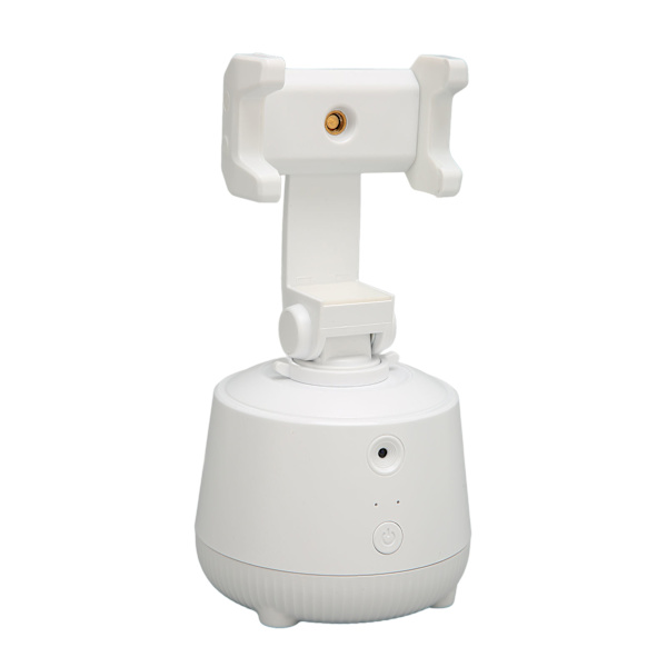 Smartphone Tracking Holder 360 grader Roterende Følg Shooting Stabilisator Live Streaming Telefonstativ