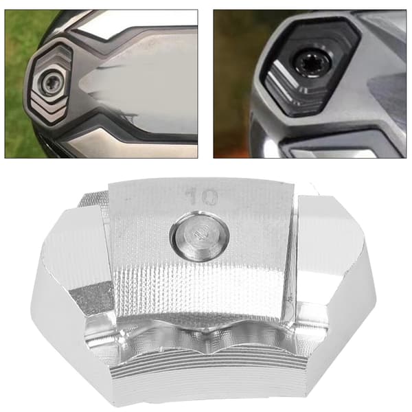 1 stk Wolfram Nikkel Golf Vekt Skrue Køllehode Golftilbehør (#10)