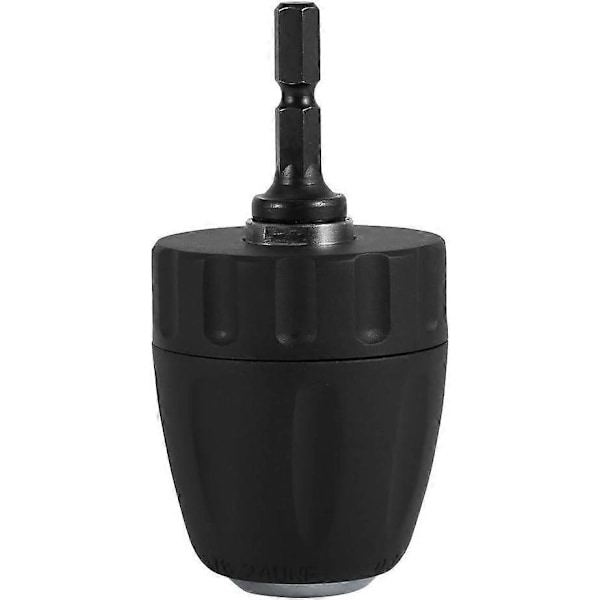 Spændetang, 0,8-10 mm 3/8\" nøglefri borepatronholder med 1/4\" sekskantfatningsholder borebits tilbehør