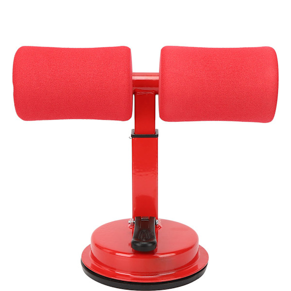 Crunches Assistent Sit Up Aid Talje fedtreduktion Husholdnings Abdominal Fitness Udstyr (Rød)