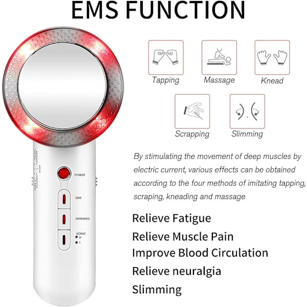 Handhållen Kroppsskulpteringsapparat för Ansikte, Arm, Midja, Mage, Ben och Höft