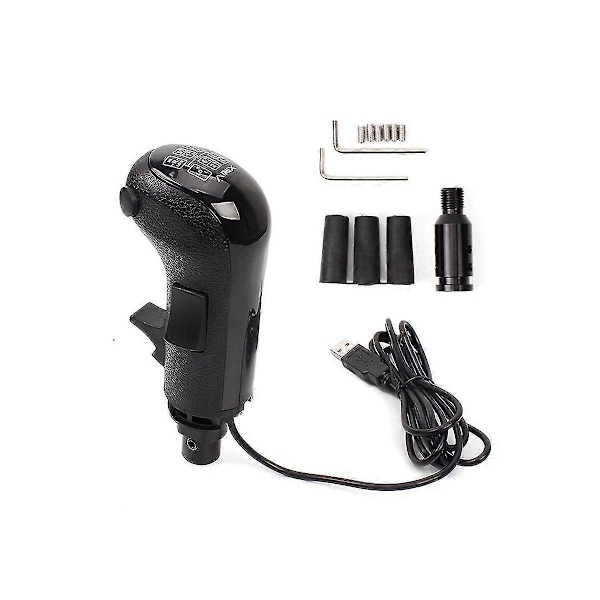 PC USB Korkea/Matala Vaihde Simulaattori Vaihdekepin Nuppi yhteensopiva G29 G27 G25 TH8A USB Vaihdekepin Nupin kanssa, yhteensopiva ETS2 HB043 kanssa