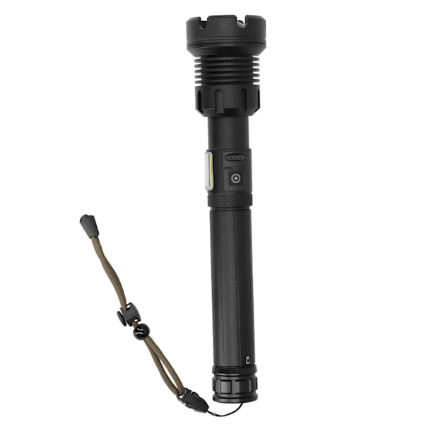 Utomhus USB-laddningsbar ficklampa dimbar multifunktionell handlampa ficklampa