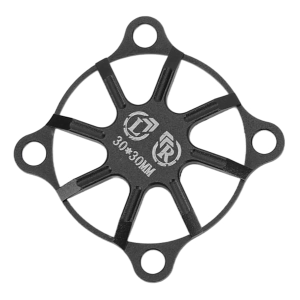 RC jäähdytystuulettimen cover Pieni alumiiniseos kaukosäädin auton sähkömoottori ESC jäähdytystuulettimen cover 30x30mm musta