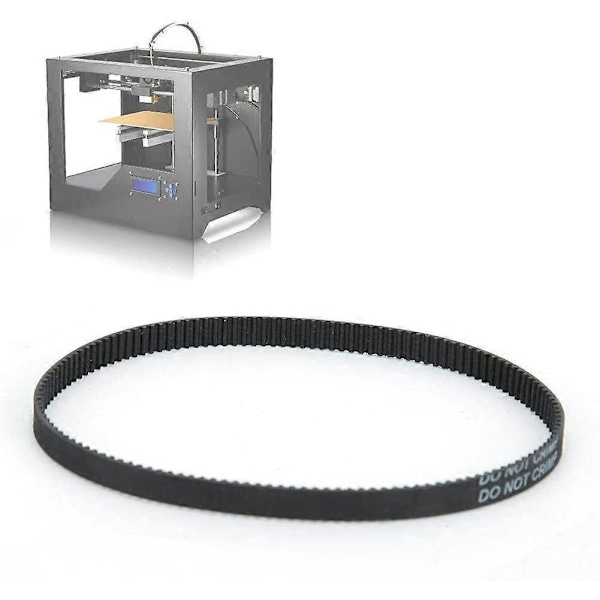 5 ST/Förpackning GT2-6MM Sluten Gummi Synkron Remspännare Kit 3D Skrivare Reservdelar Kamrem (GT2-6-280MM)