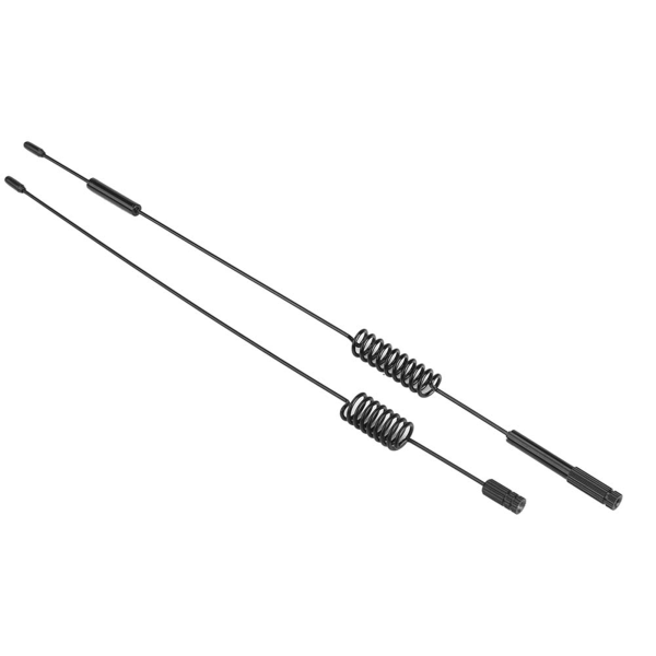 2 kpl metallisisustustarvikeosien simulaatioantenni Traxxas TRX-4 RC-telaketjuautoon