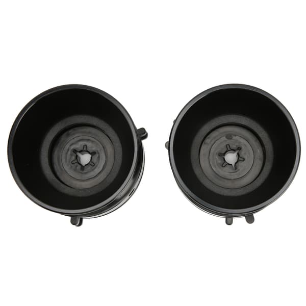 1 par 10 tommer åbner poleret aluminiumslegering universelle NAB-navadaptere til Studer ReVox til Akai til Teac