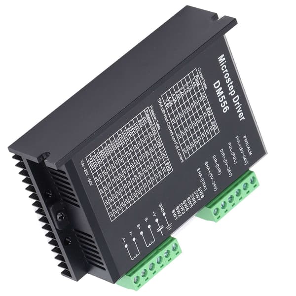 Mikrotrinsdriver Digital til 57 86 NEMA23 NEMA34 Stepmotorcontroller 2-faset 5,6A DM556-Sort-1 Stykke