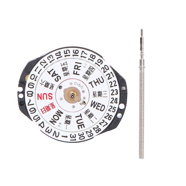 VX83 Quartz Urværk Dag Dato Udskiftning Urdele Ureparation Urværk