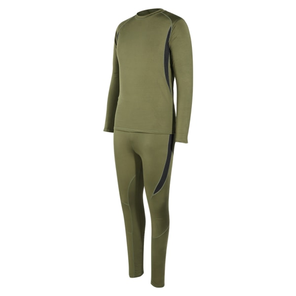 Outdoor Sports Long Johns Thermal Wear Alushousut Top ja Housut 2- set nopeasti kuivuva tiivis istuvuus (XXL)