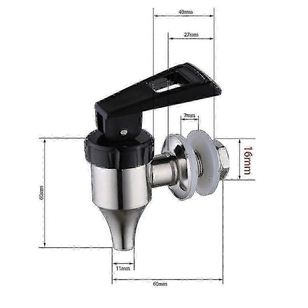Dryckesdispenser Kran, Rostfri Stålkran Dispenser För Burk