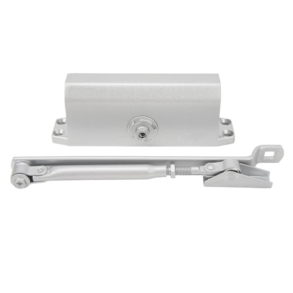 Hydraulisk automatisk dörrstängare i aluminiumlegering 99,2-142,2 lb justerbar hastighet hydraulisk buffert justerbar stopp stängning för hemmet