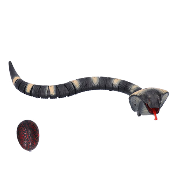Infraröd fjärrkontroll orm leksak simulering orm djurmodell elektrisk trick leksakStripe
