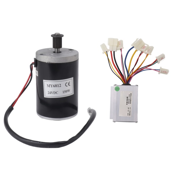 Elektrisk sykkelkonverteringssett med 24V150W motor 24V250W kontroller elektrisk sykkelmotor modifiseringssett