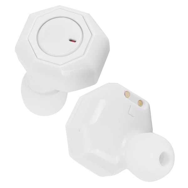 Binaurale Bluetooth-hovedtelefoner Bærbart Bluetooth-headset-øretelefoner til kørsel Hvid