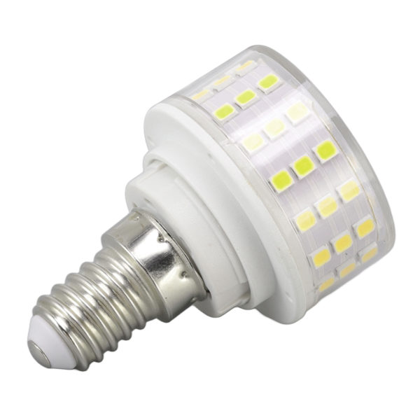 E14 LED-lampa, 10 W, 1000 lumen, 85-265 V, flimmerfri, energibesparande, vitt ljus