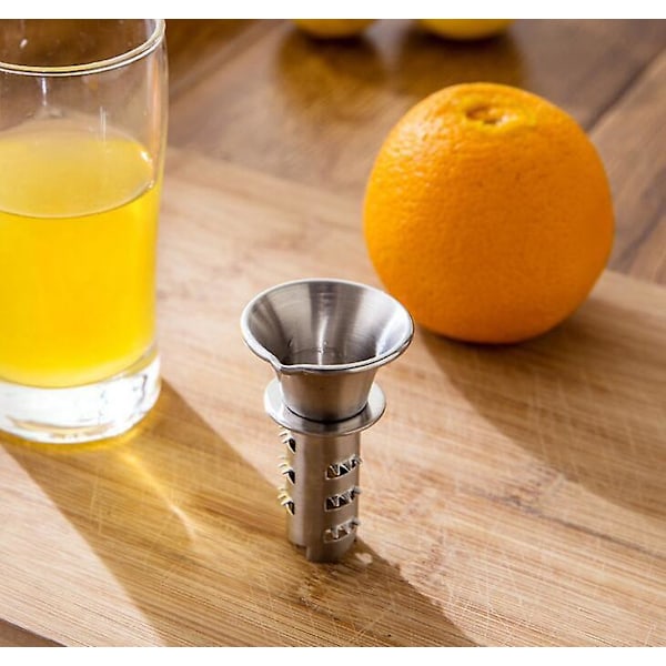 Håndholdt Citronpresser i Rustfrit Stål - Fugleform - Til Appelsiner, Lime og Granatæbler