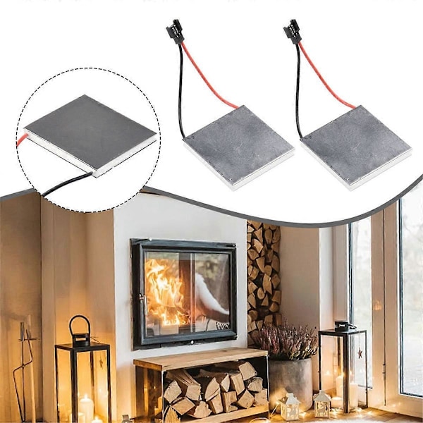 2 stk. Pejseventilator Generatorplade Pejseventilator Motor Komfur Ovn