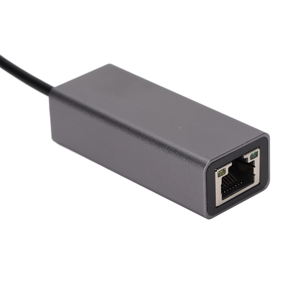Ethernet-sovitin USB C - RJ45 Ethernet-harmaalla vakaalla siirrolla Type C -sovitin MacBook Prolle Galaxy S9/S8/Note 9 1000 Mt