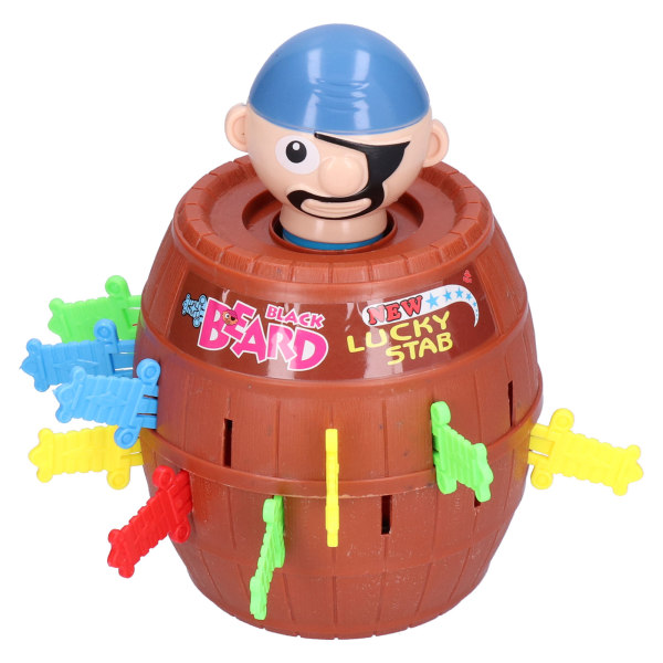 Funny Jumping Popping Toy Figur Barrel Interessant Tricky Party Gathering Game Legetøj Sæt