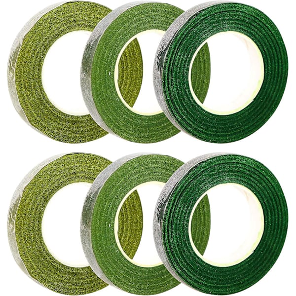 6 Pack Green Floral Stam Wrap Tape til buket blomster