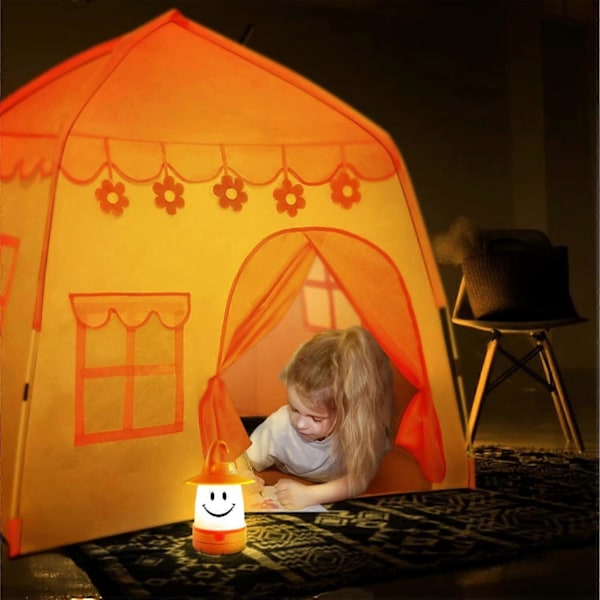 Söt LED-lykta, Campinglykta för Tält, Portabel-Gul