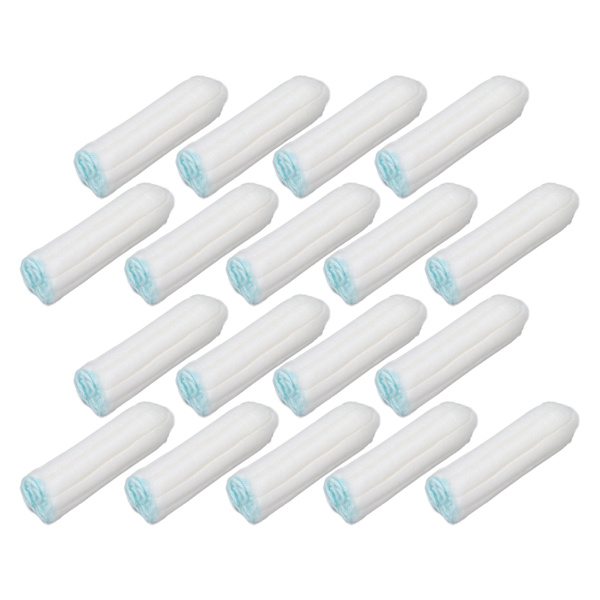 18 stk superabsorberende tamponger ren bomull lekkasjesikre tamponger for svømming Shopping Sport Arbeid