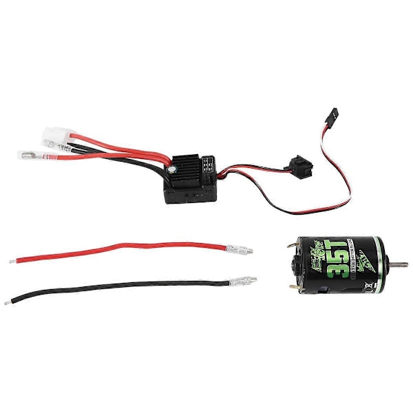 540 Harjamoottori 35T ja 1060 Harjallinen ESC 60A 2-3S RC 1/10 -autoon