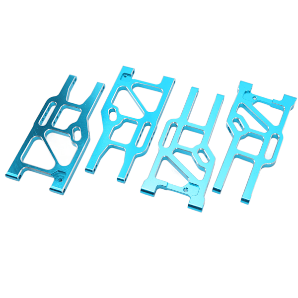 4 st RC främre bakre upphängningsarm kit aluminiumlegering RC svingarm delar för HSP Starpace 94762 1/8 RC bil